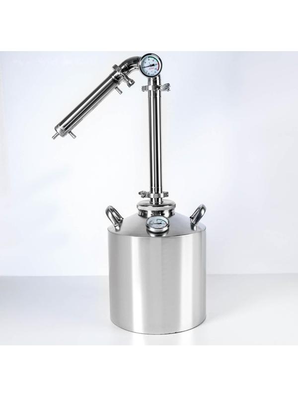 Дистиллятор «Слон», 16 л, горло 10 см, клапан