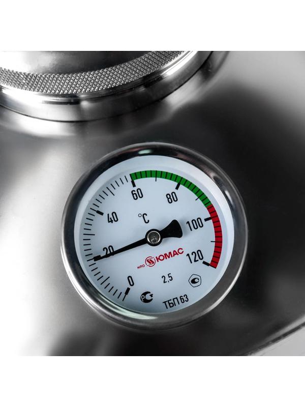 Дистиллятор «Слон», 16 л, горло 10 см, клапан