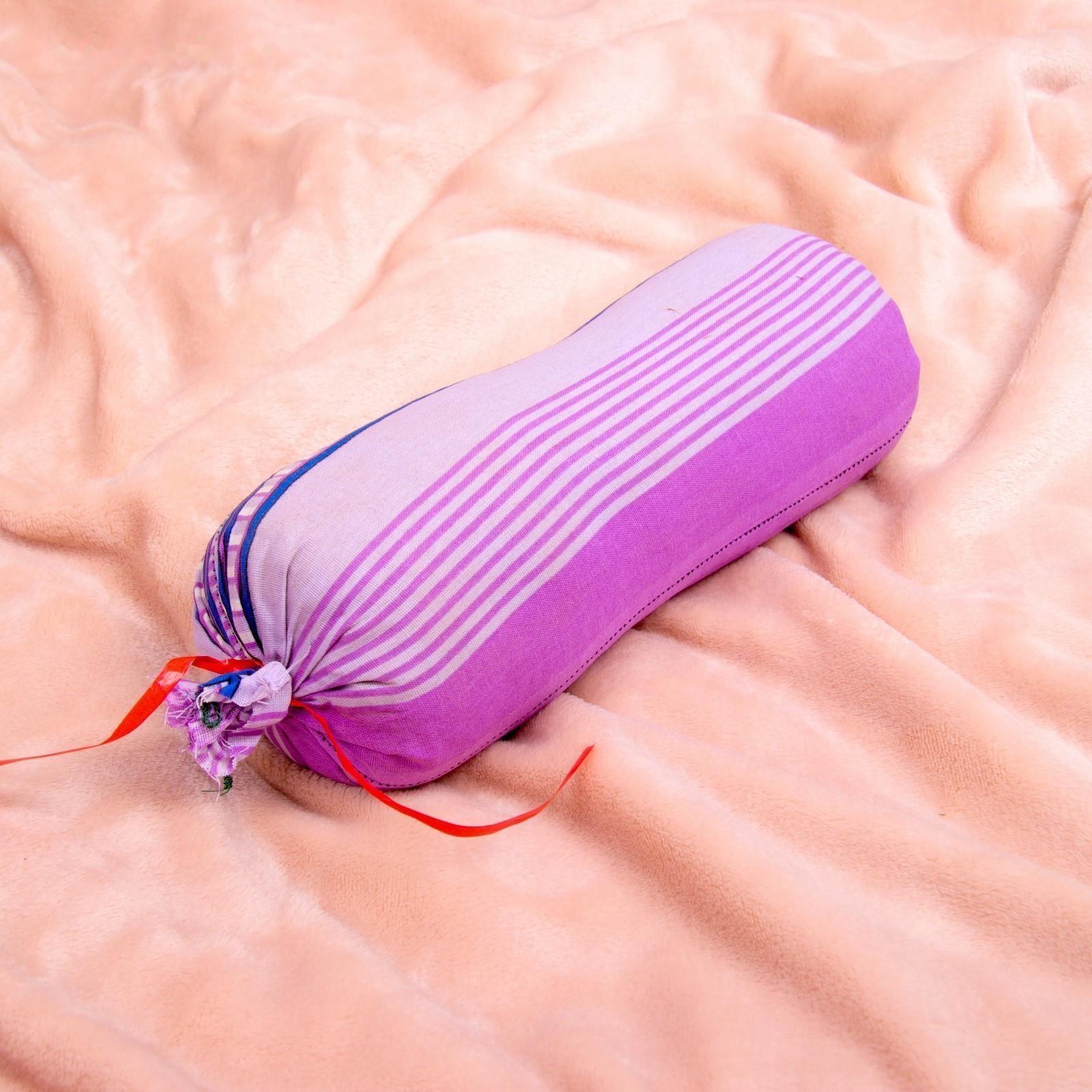 Валик с лавандой и стружкой можжевельника, сувенирная, 10×28 см, микс