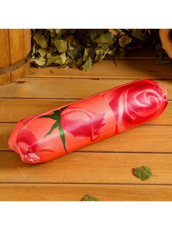 Валик с лавандой и стружкой можжевельника, сувенирная, 10×28 см, микс