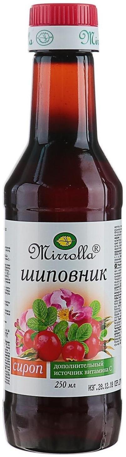 Сироп шиповника Mirrolla, 250 мл