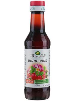 Сироп шиповника Mirrolla, 250 мл