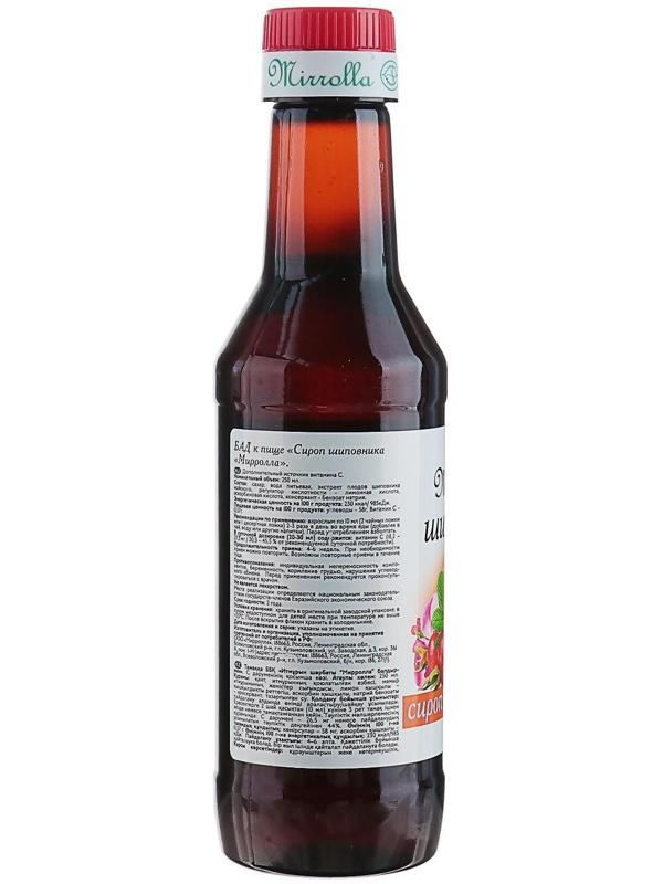 Сироп шиповника Mirrolla, 250 мл