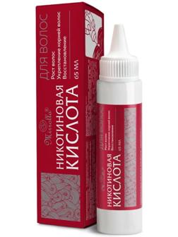 Никотиновая кислота для волос Mirrolla, 65 мл