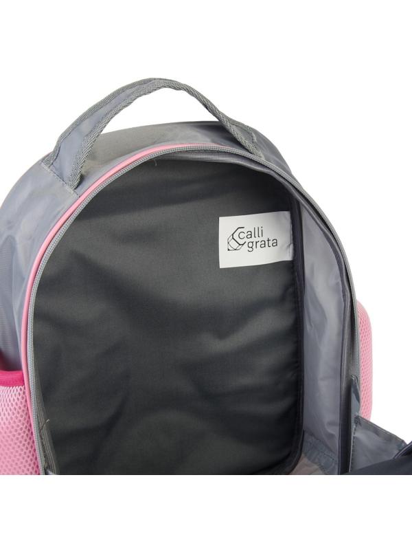 Рюкзак школьный, 37 х 27 х 16 см, эргономичная спинка, Calligrata Б 