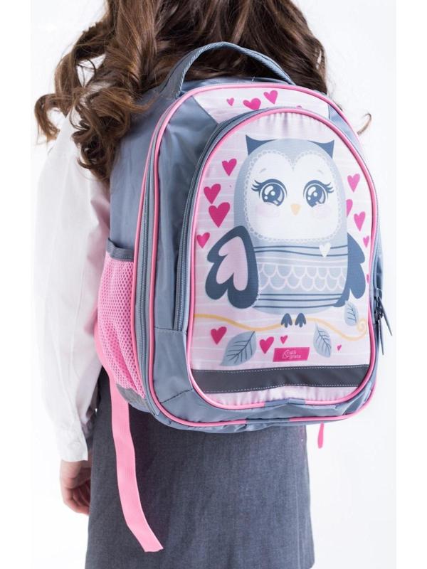 Рюкзак школьный, 37 х 27 х 16 см, эргономичная спинка, Calligrata Б 