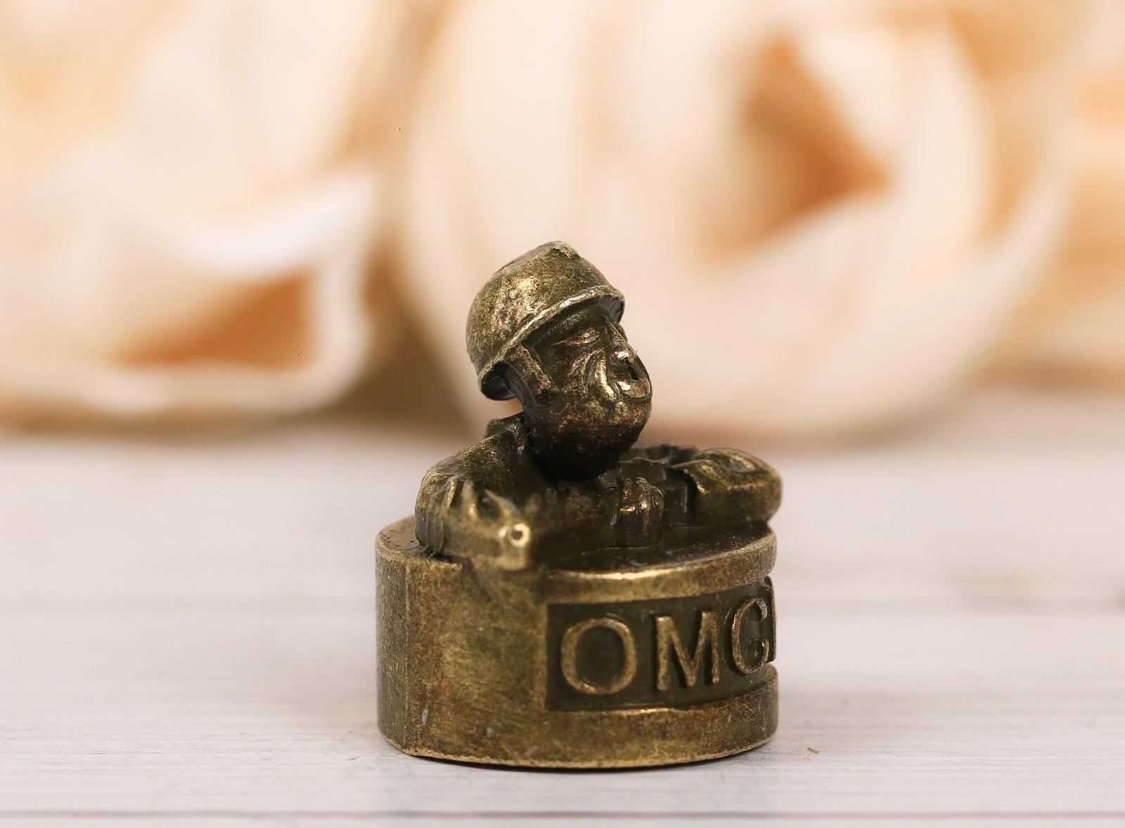 Напёрсток сувенирный «Омск», латунь