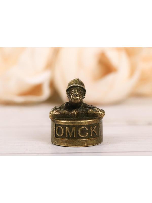 Напёрсток сувенирный «Омск», латунь