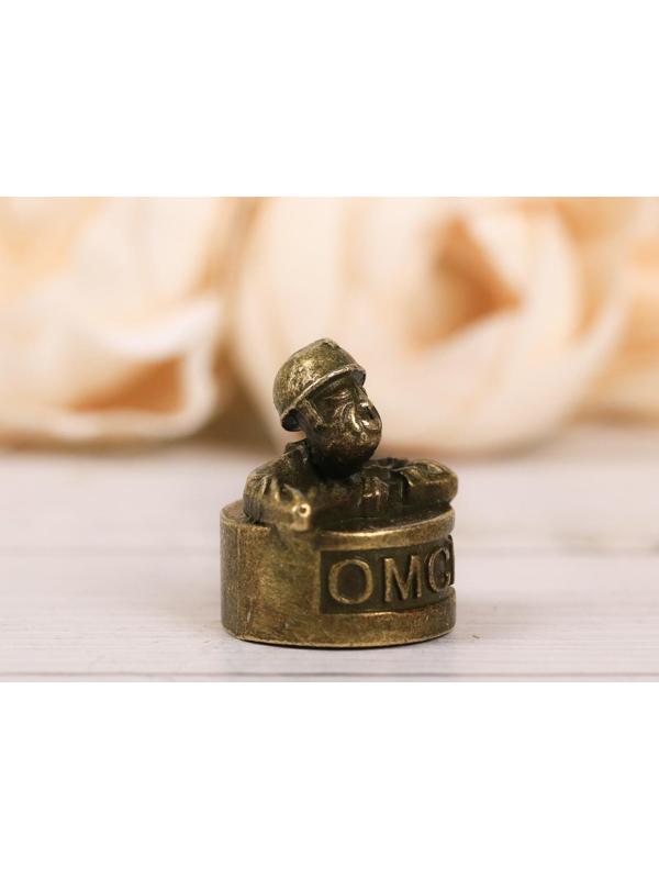 Напёрсток сувенирный «Омск», латунь