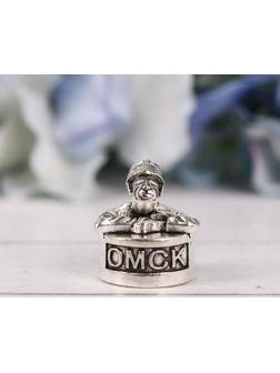 Напёрсток сувенирный «Омск», сeрeбро