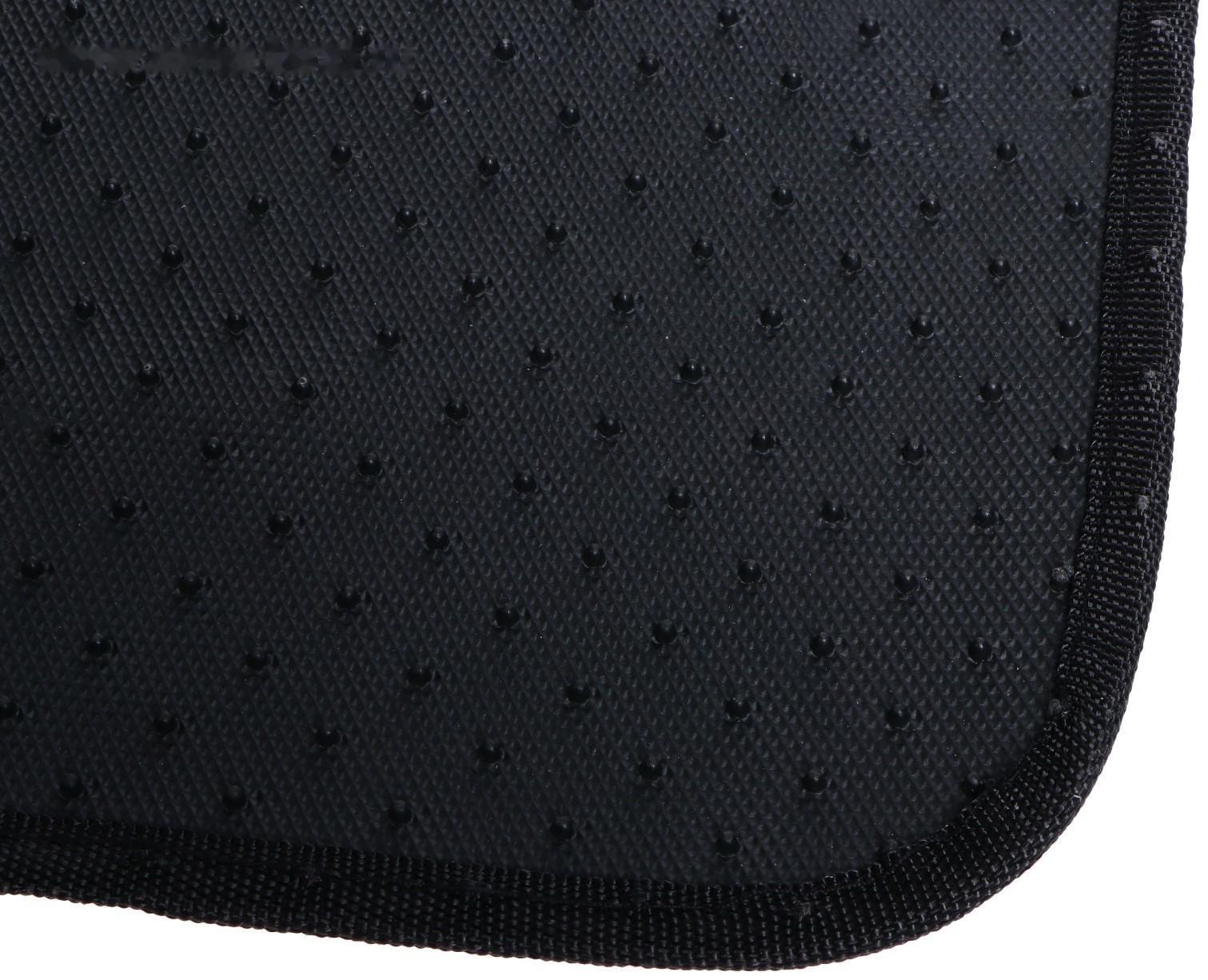 Коврики автомобильные TORSO, ворс, 67×45 см, 43×30 см, черный, набор 4 шт