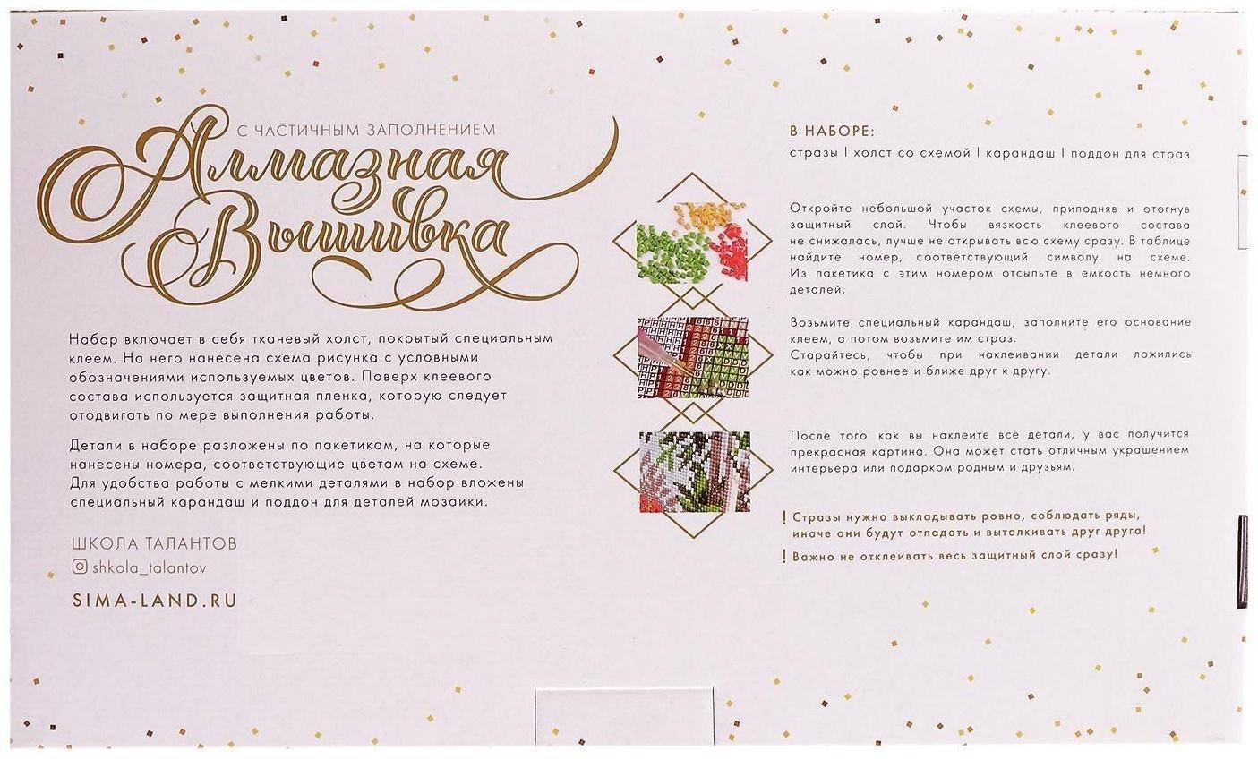 Алмазная мозаика с частичным заполнением «Париж», 30 х 40 см, холст, ёмкость. Набор для творчества