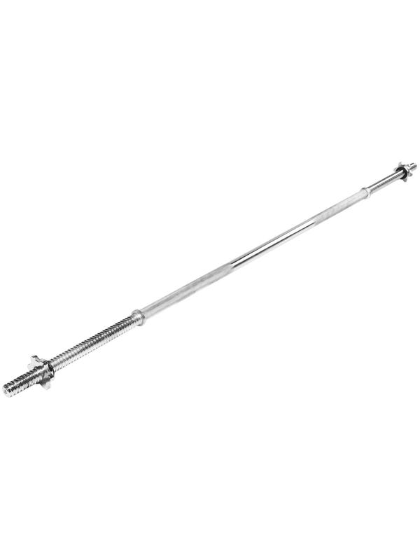 Гриф прямой 150 см, d=20 мм, вес 5,9 кг, до 100 кг с замками