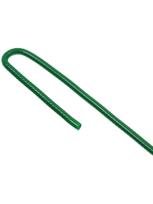 Колышек универсальный, h = 30 см, ножка d = 0.3 см, набор 10 шт., зелёный, Greengo