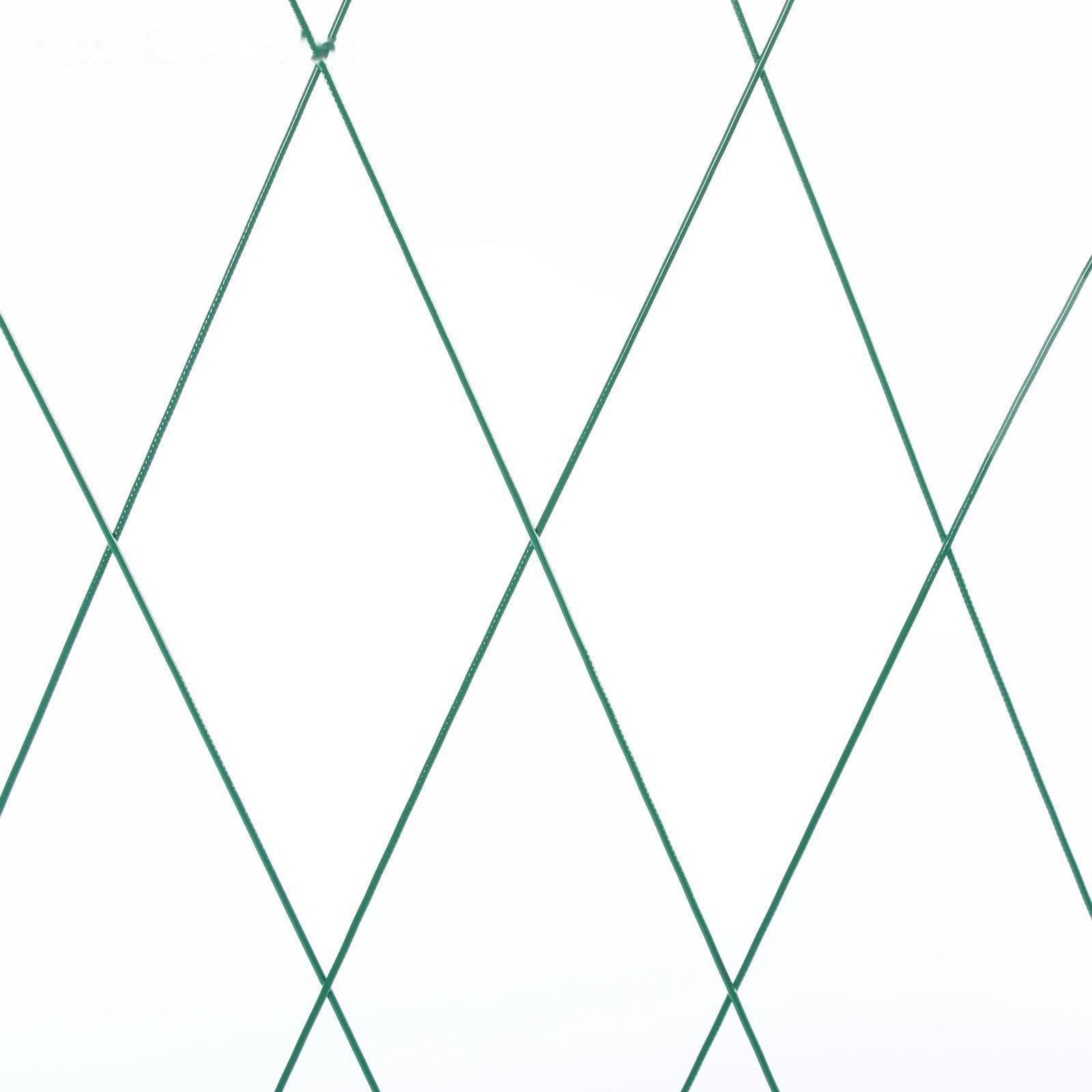 Шпалера, 170 × 50 × 1 см, металл, зелёная, «Бабочка»