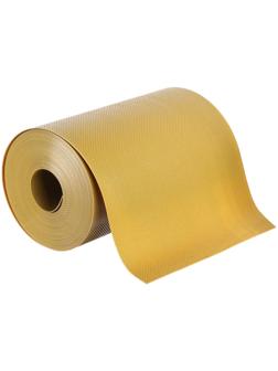 Лента бордюрная, 0.2 × 10 м, толщина 1.2 мм, пластиковая, жёлтая, Greengo