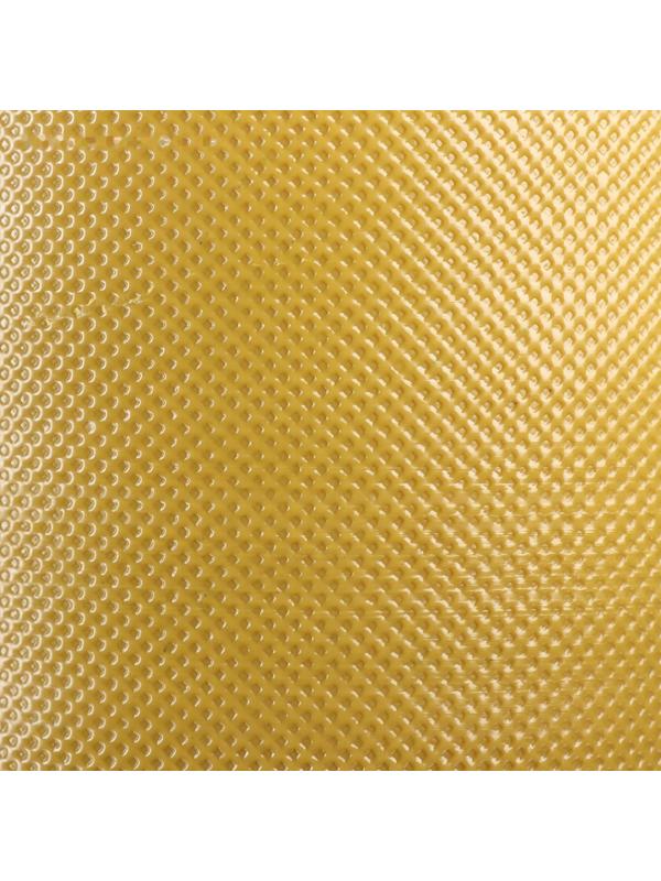 Лента бордюрная, 0.2 × 10 м, толщина 1.2 мм, пластиковая, жёлтая, Greengo