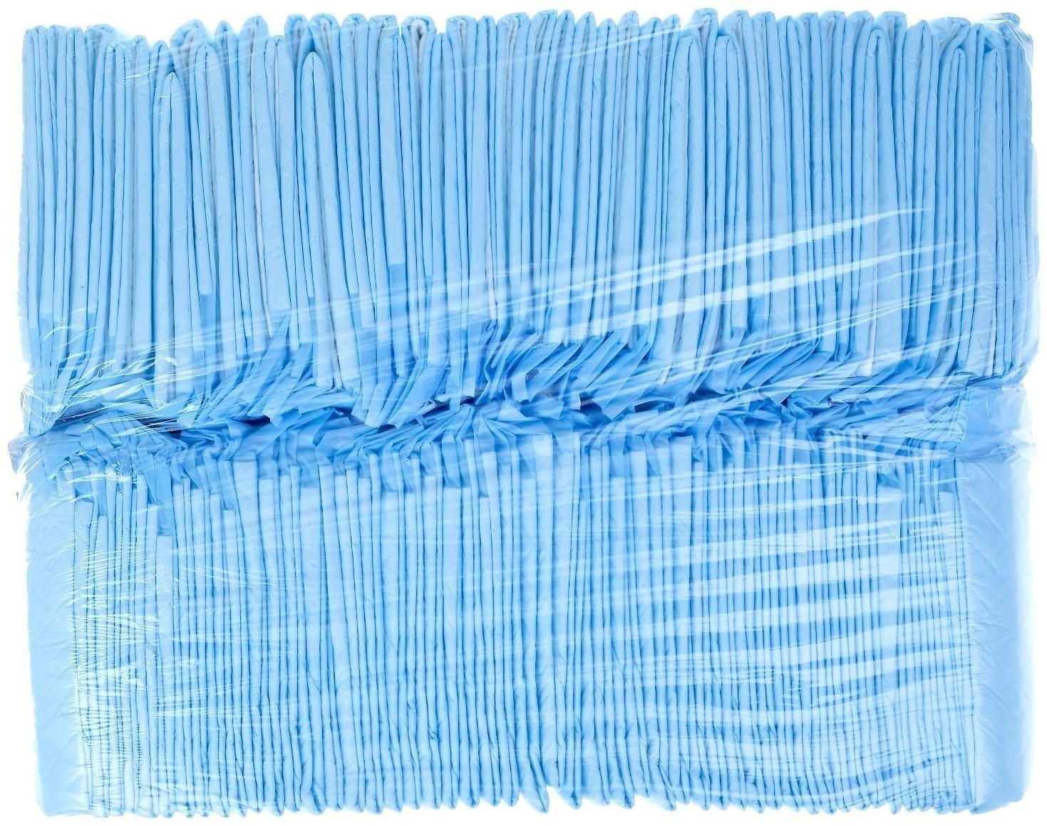 Пеленки впитывающие гелевые, 60х40 см (в наборе 100 шт)