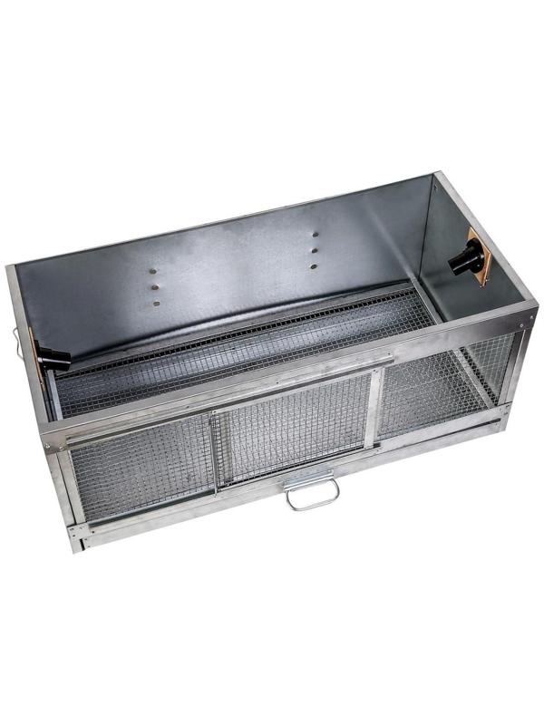 Брудер для цыплят, 100 × 40 × 45 см, с поддоном, с патроном под лампу, металлический