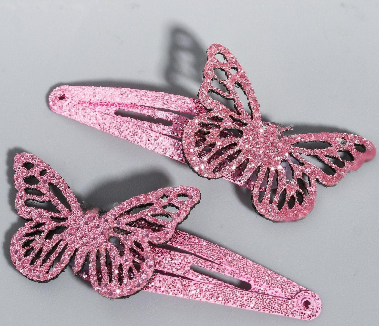 Набор детский: заколки- бабочки, феи ВИНКС, 2 шт