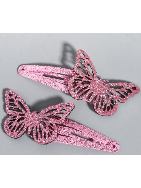 Набор детский: заколки- бабочки, феи ВИНКС, 2 шт