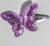 Заколка детская с блестящей бабочкой, феи ВИНКС, 1 шт