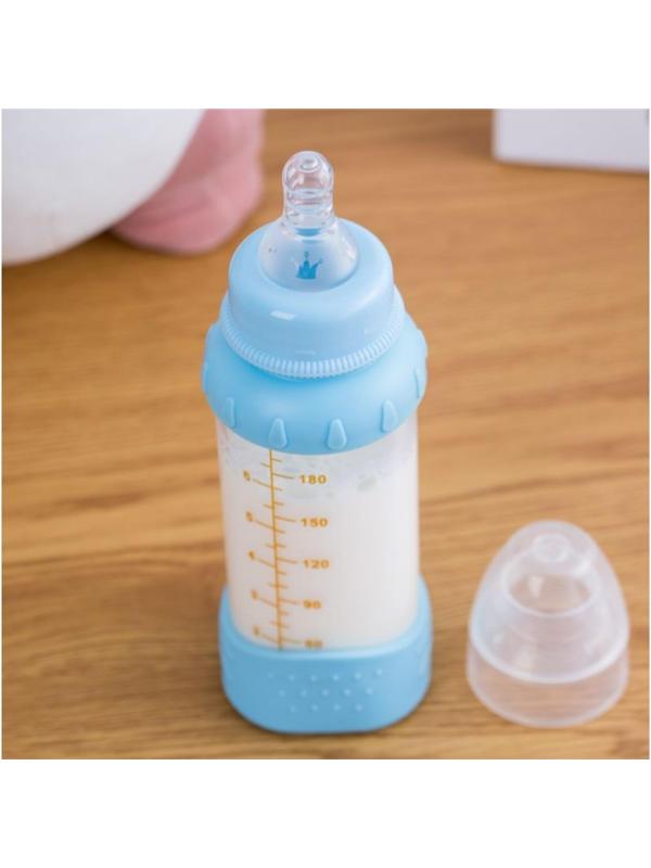 Соска силиконовая, антиколиковая на бутылочку, от 6 мес., быстрый поток, фасовка 20 шт