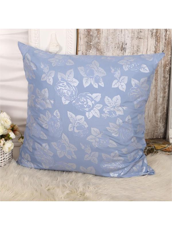 Наперник 50х70 см на молнии Роза голубая