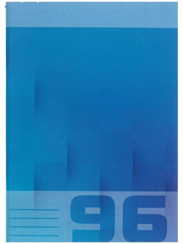 Тетрадь А4, 96 листов в клетку Calligrata 