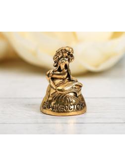 Напёрсток сувенирный «Владивосток», зoлoто