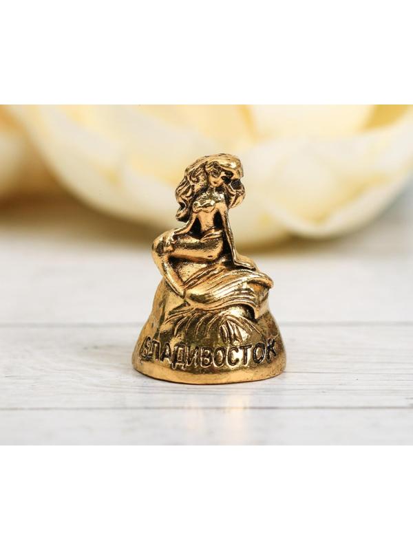 Напёрсток сувенирный «Владивосток», зoлoто