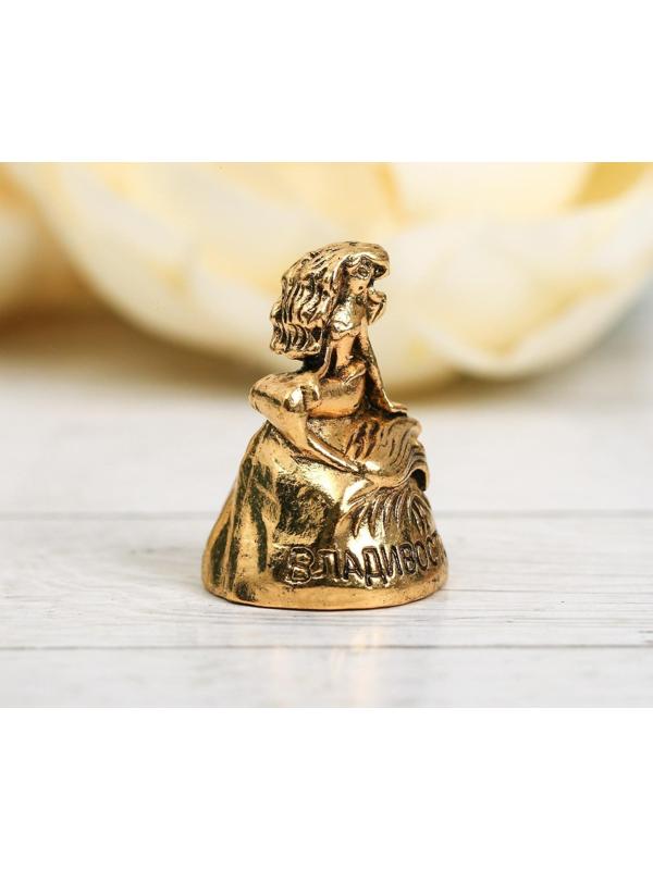 Напёрсток сувенирный «Владивосток», зoлoто