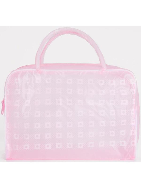 Косметичка на молнии, цвет розовый