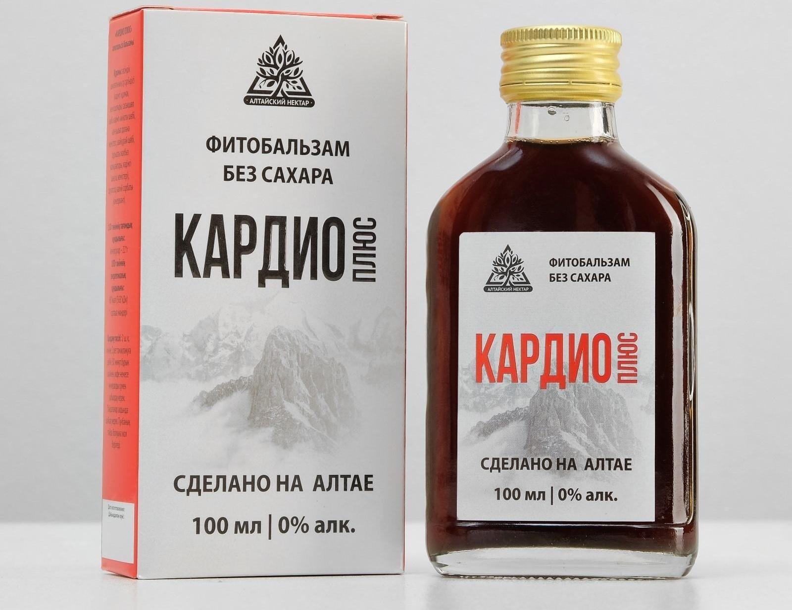 Фитобальзам «Кардио», без сахара, 100 мл