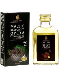 Масло кедровое с живицей, для чистки организма, 100 мл