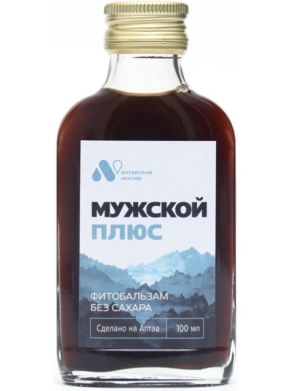 Фитобальзам «Мужской» без сахара, 100 мл.