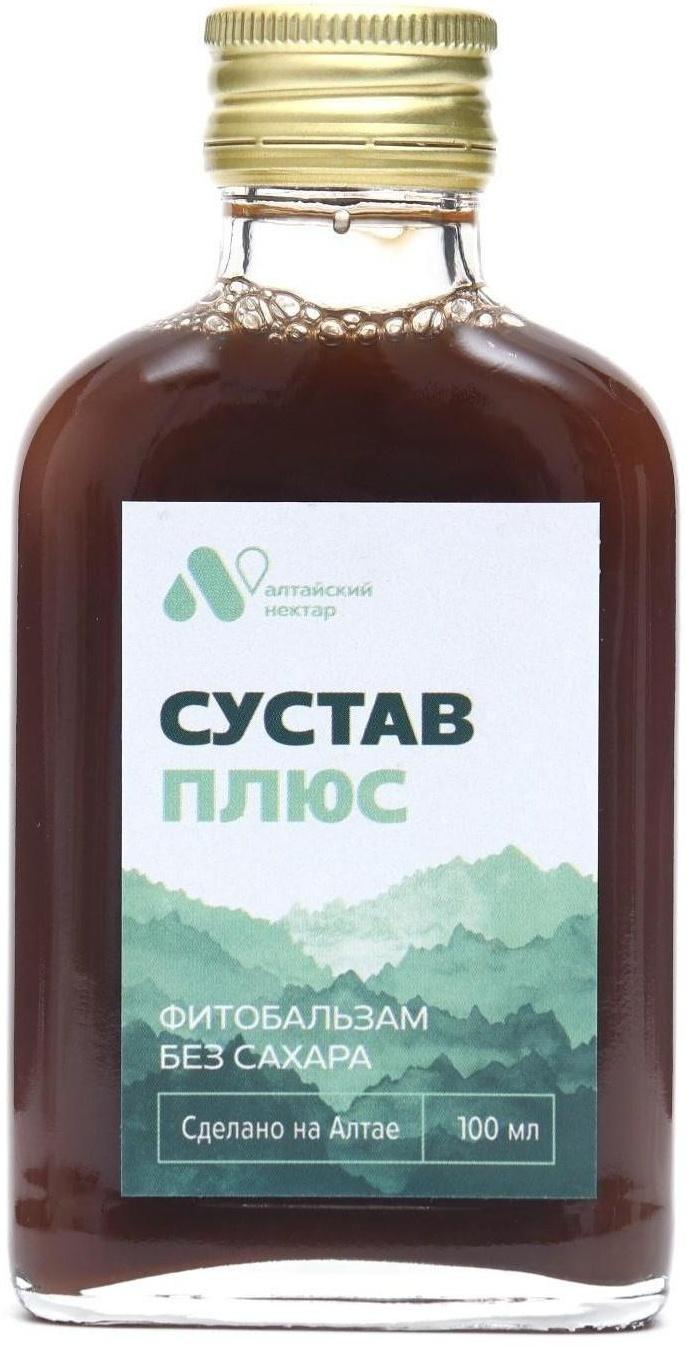 Фитобальзам «Сустав», без сахара, 100 мл.