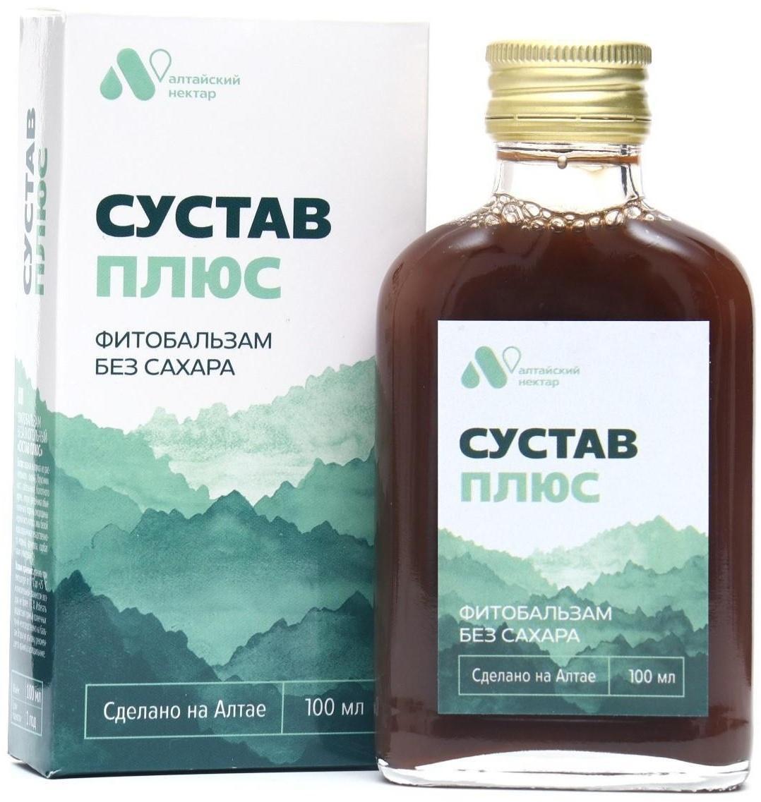 Фитобальзам «Сустав», без сахара, 100 мл.