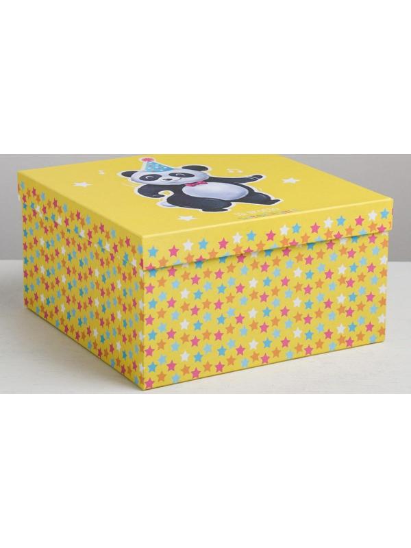 Набор подарочных коробок 10 в 1 «Поздравления», 10.2 × 10.2 × 6‒28.2 × 28.2 × 15 см