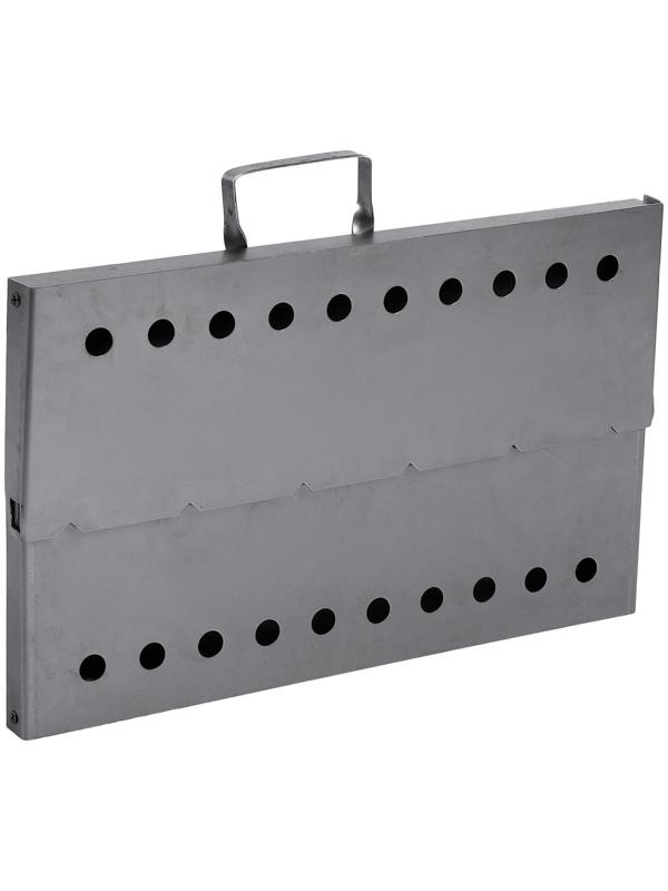 Мангал-дипломат №1 40 × 25 × 40 см, сталь 1,5 мм, в сумке