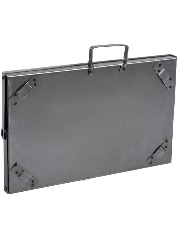 Мангал-дипломат №1 40 × 25 × 40 см, сталь 1,5 мм, в сумке