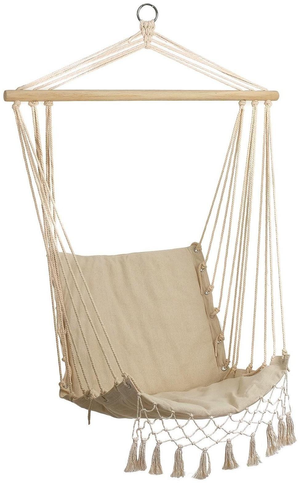 Гамак М-F05, 96 х 50 см, хлопок, цвет бежевый