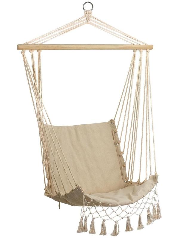 Гамак М-F05, 96 х 50 см, хлопок, цвет бежевый