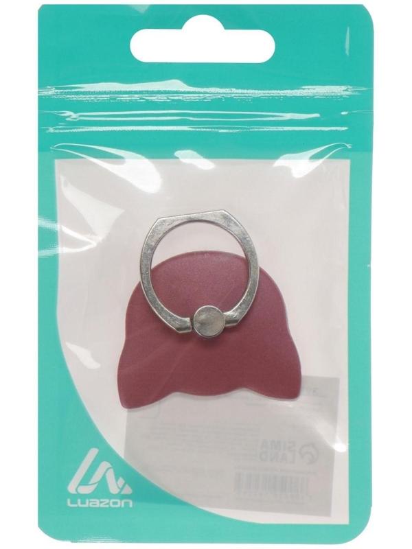 Держатель-подставка с кольцом для телефона LuazON, в форме 