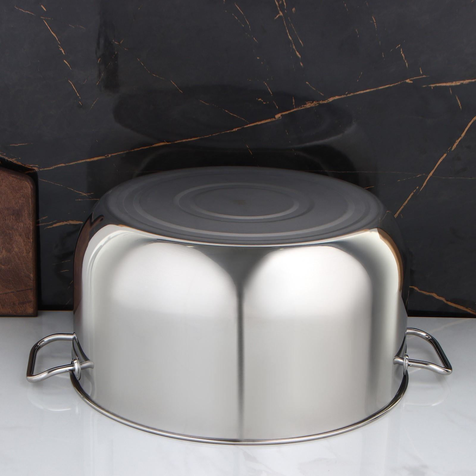 Кастрюля цельнотянутая, 35 л, d=45 см