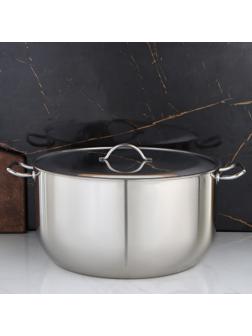 Кастрюля цельнотянутая, 35 л, d=45 см