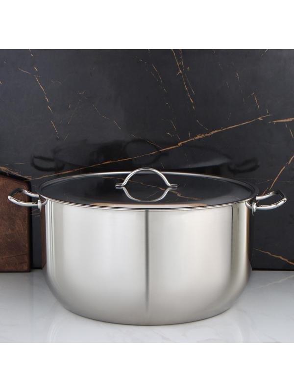 Кастрюля цельнотянутая, 35 л, d=45 см