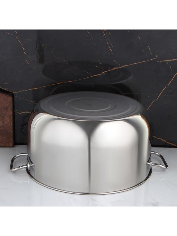 Кастрюля цельнотянутая, 35 л, d=45 см