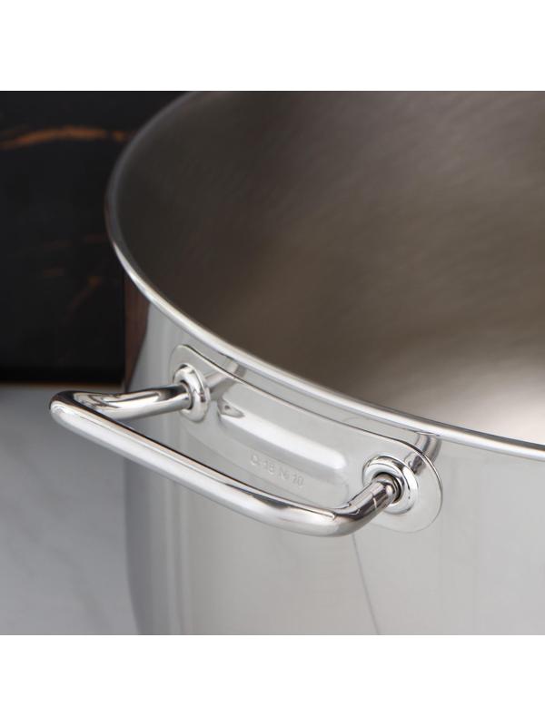 Кастрюля цельнотянутая, 35 л, d=45 см