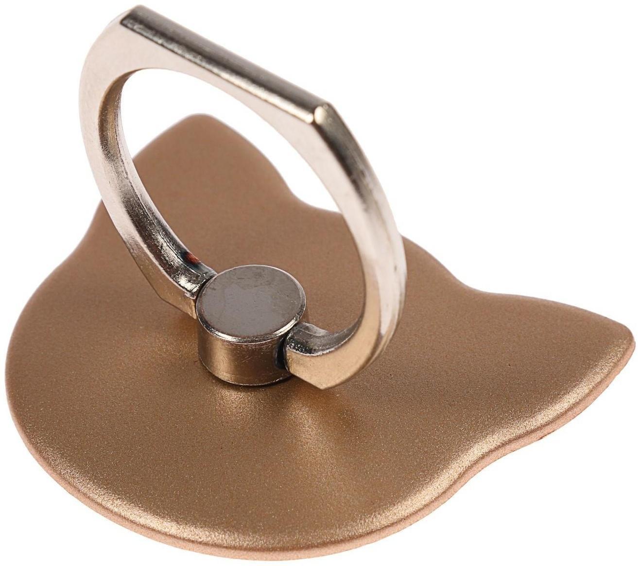 Держатель-подставка с кольцом для телефона LuazON, в форме 